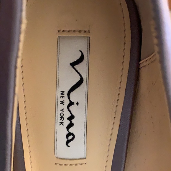 Nina New York embellished grey satin shoes - Picture 7 of 10